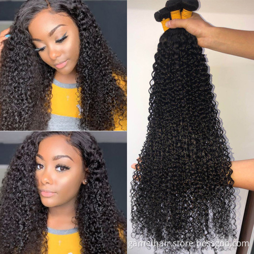 Water Wave Bundles 100% Virgin Brazilian Human Hair Bundle Wave for Black Women Closure Frontal